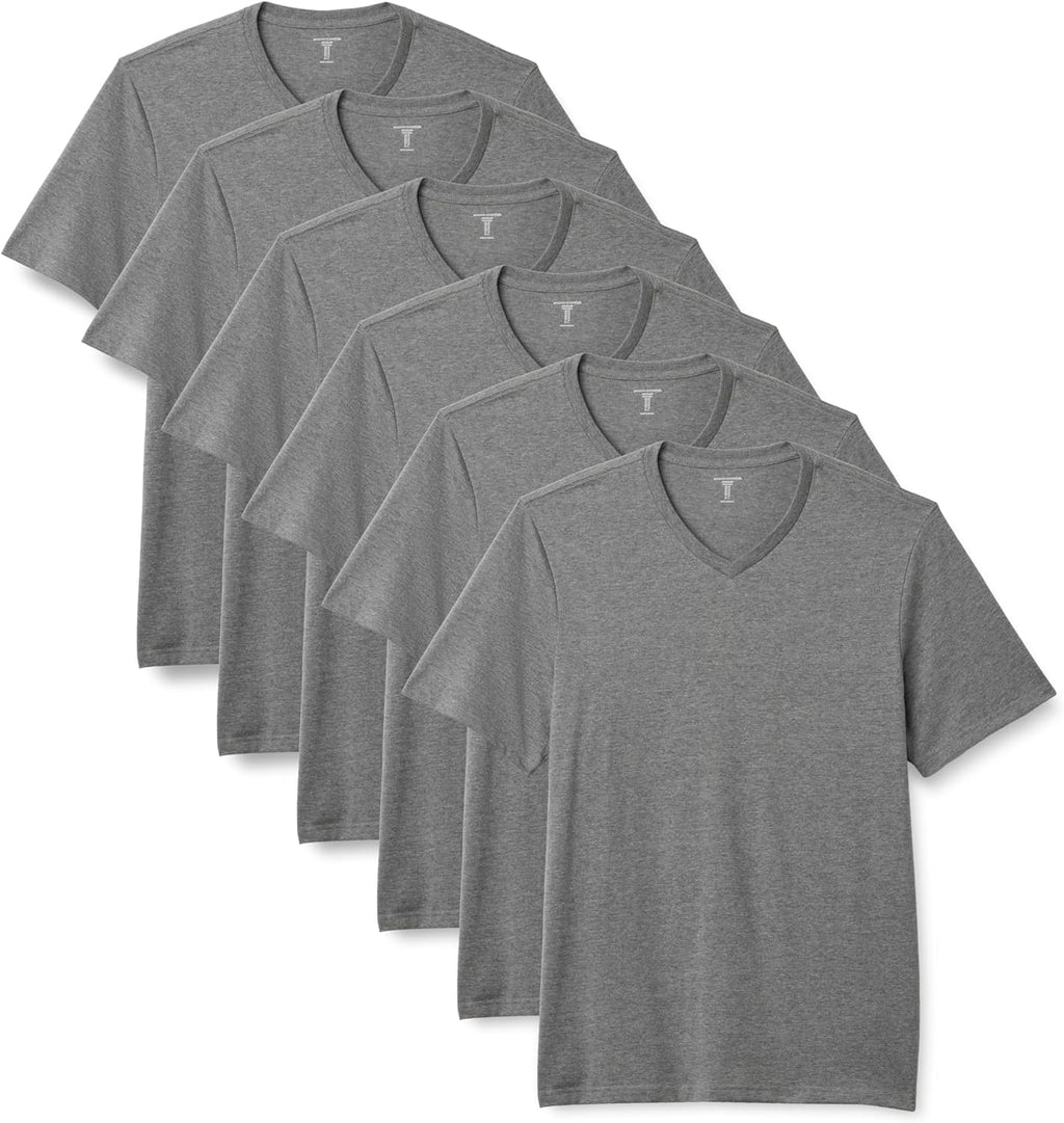 Men's Regular-Fit Short-Sleeve T-Shirt, Pack of 6