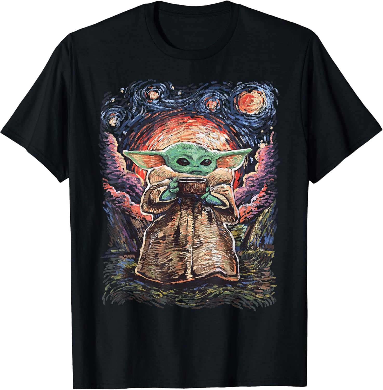The Child Starry Night T-Shirt