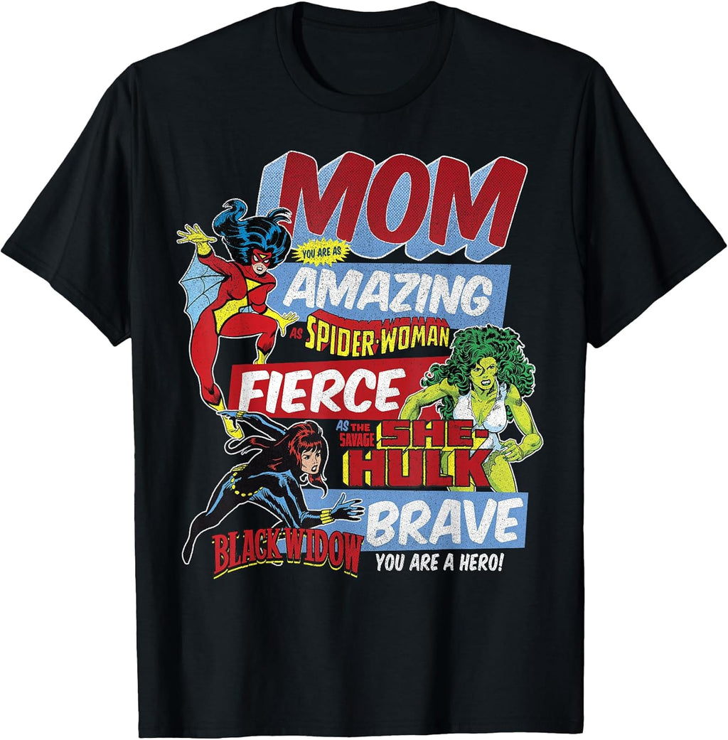 Vintage Retro Amazing Mom Graphic T-Shirt T-Shirt