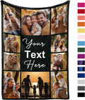 Yofair Mothers Day Birthday Gifts for Mom Custom Blanket with Picture Personalized Mother's Day Blankets Gifts Customized Photo Blanket Mom Birthday Gifts for Women 50" W x 60" L