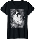 Michael Jackson Bad World Tour 1988 Black and White Splatter T-Shirt