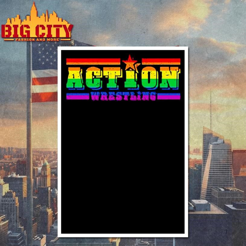 ACTION Pride Rainbow Shirt