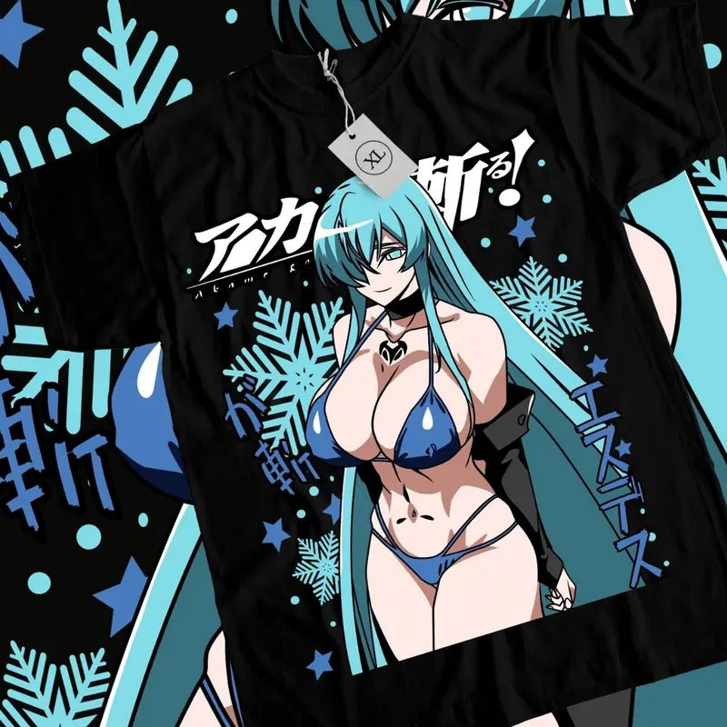 Akame Ga Kill Anime & Esdeath Waifu Anime Manga Lover T-Shirts