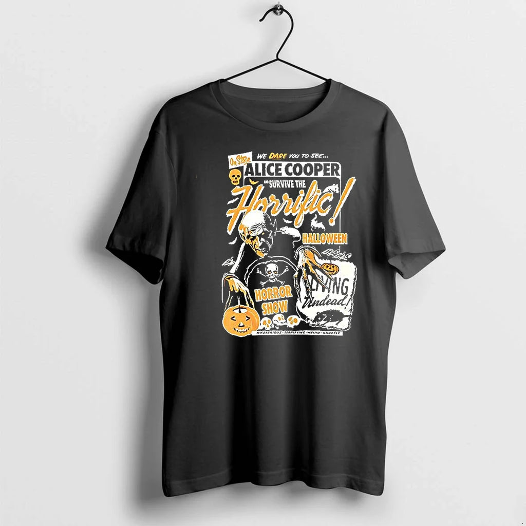 Alice Cooper Horrific Halloween Horror Show Tshirts Sweater