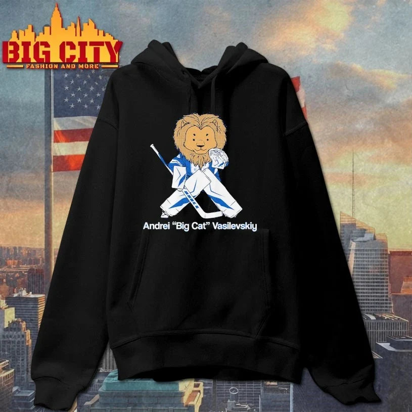 Andrei Vasilevskiy Big Cat Guy t-shirt