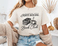 Anti Social Book Club Casual Shirt Booktok Shirt Long Sleeve Short Sleeve Shirt T-Shirts