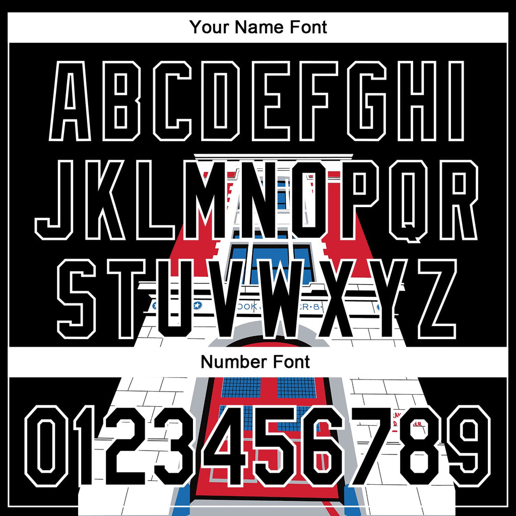 Custom Black White 3D Nikita Fraser Ny Authentic Baseball Jersey