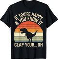 T Rex Dinosaur Meme Funny Dino Gifts for Men Women Boy Kid T-Shirt