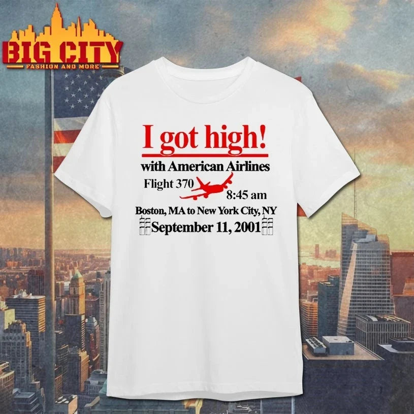 Barelylegal I Got High With American Airlines t-shirt