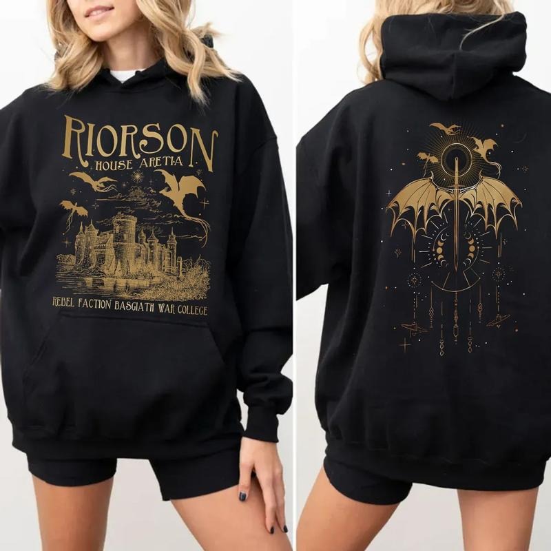 Basgiath War College Violet Sorrengail Fourth Wing Shirt Iron Flame Shirt Dragon Rider Bookish Xaden Riorson House Shirt T-Shirts