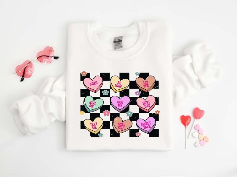 Be Mine Conversation Hearts Shirt Xoxo Shirt Couple Shirt Her Valentine Express Free Shipping T-Shirts
