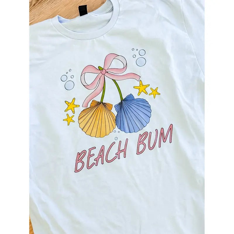 Beach Bum Shells Top T-Shirts