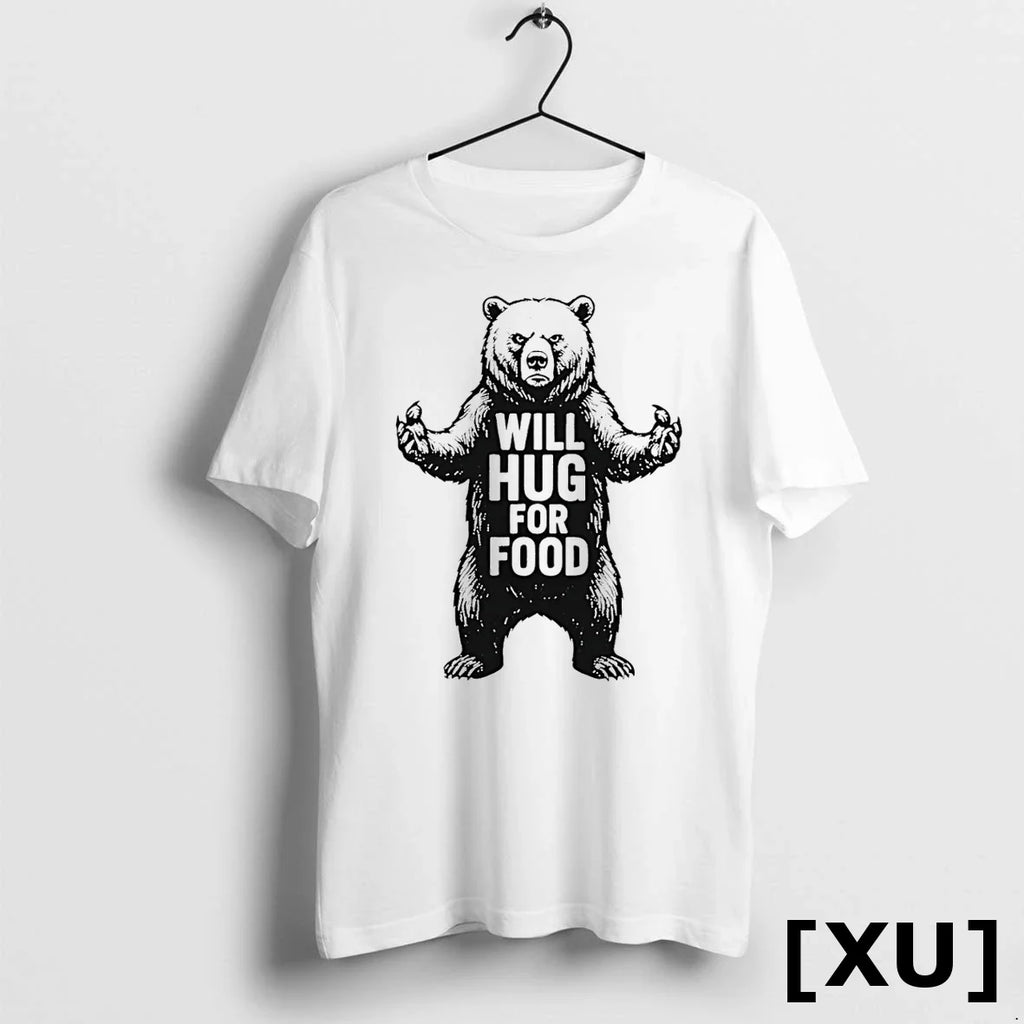 Bear Will Hug For Food Tshirts Sweater