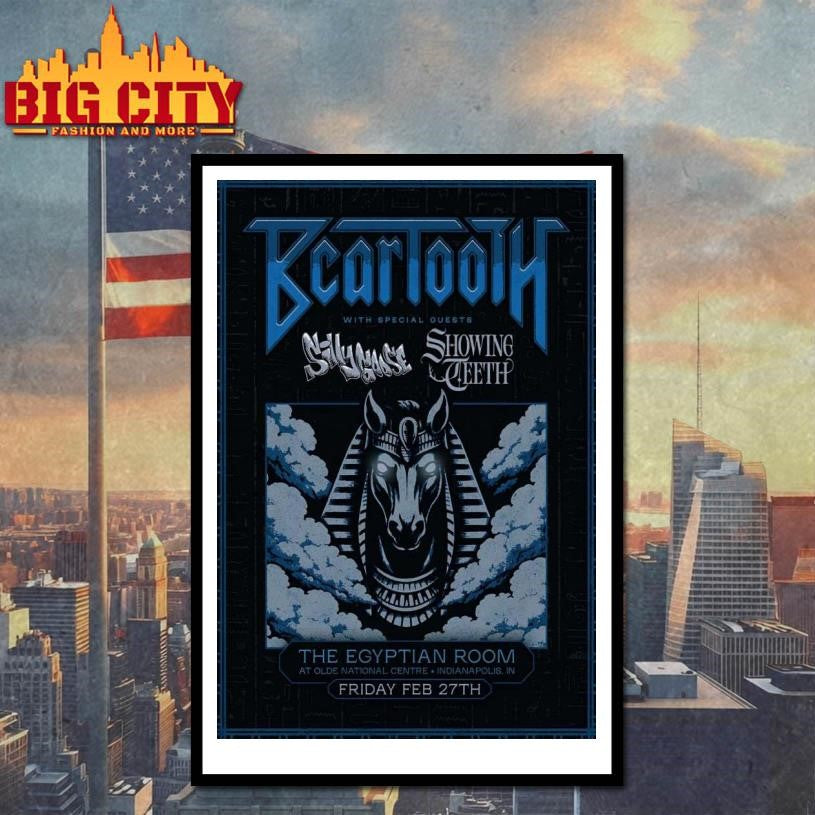 Beartooth Feb 27 2026 Old National Centre In Indianapolis IN Poster Shirt