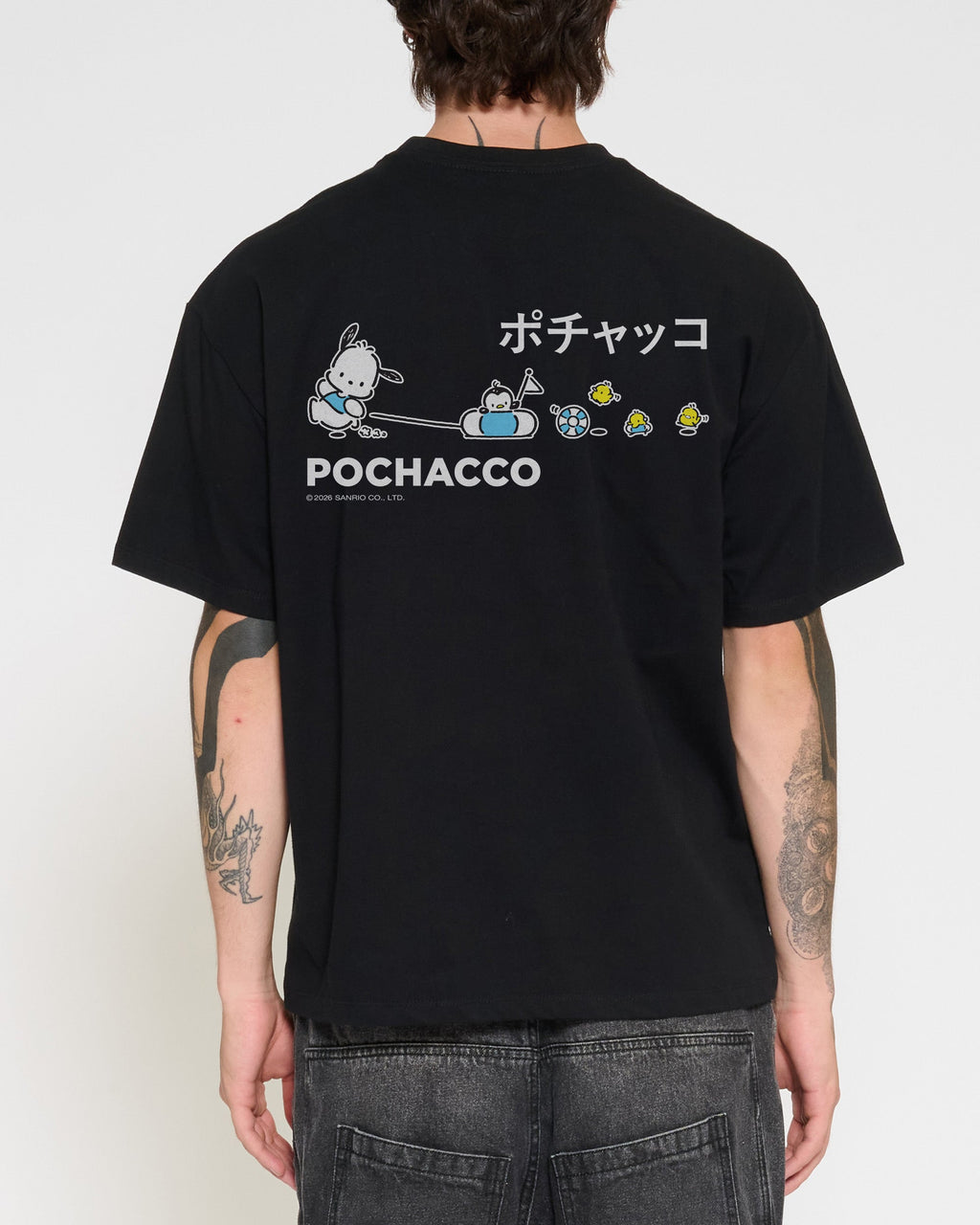 Pochacco Summer Stroll Oversized Tee