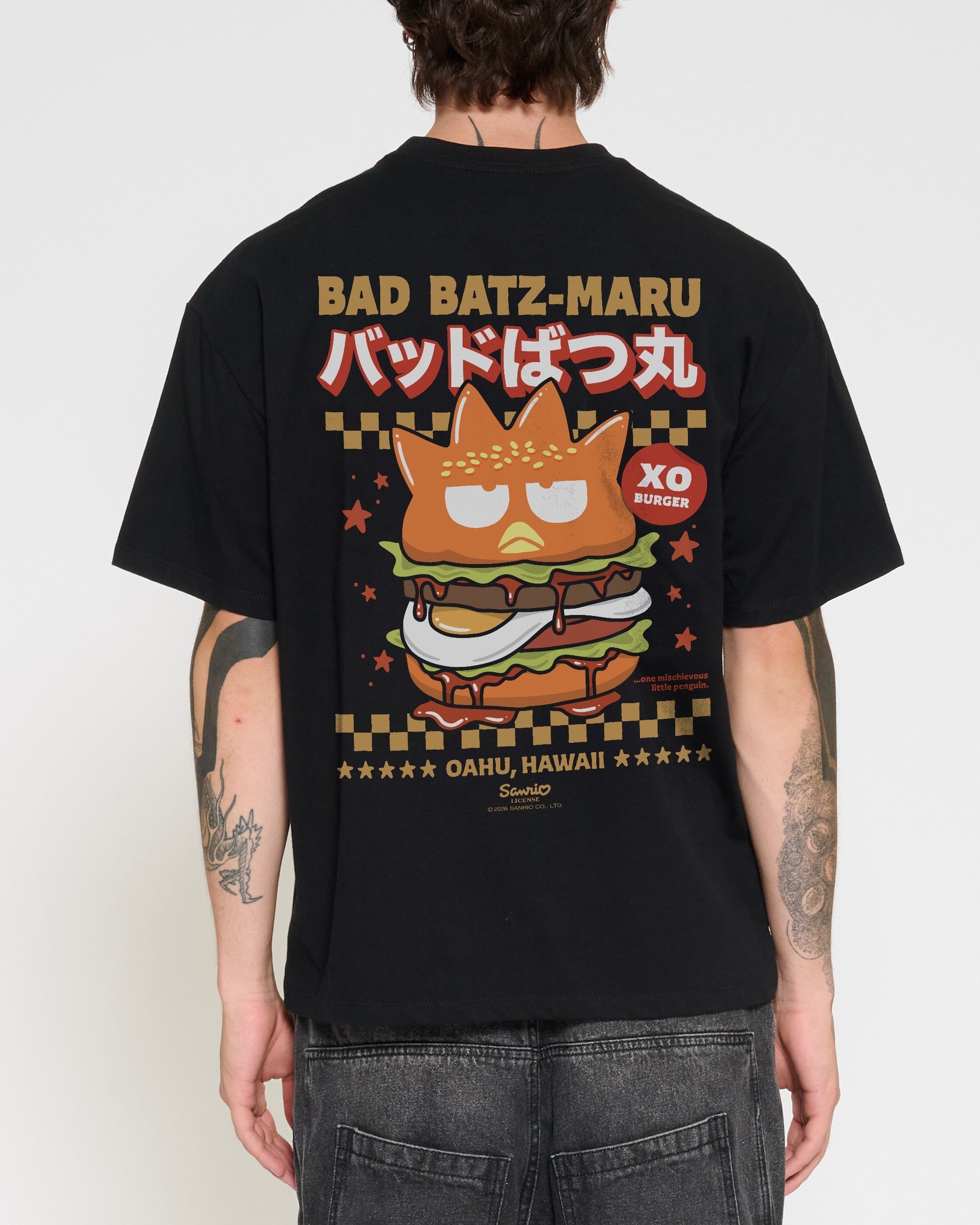 Bad Badtz-Maru Burger Oversized Tee