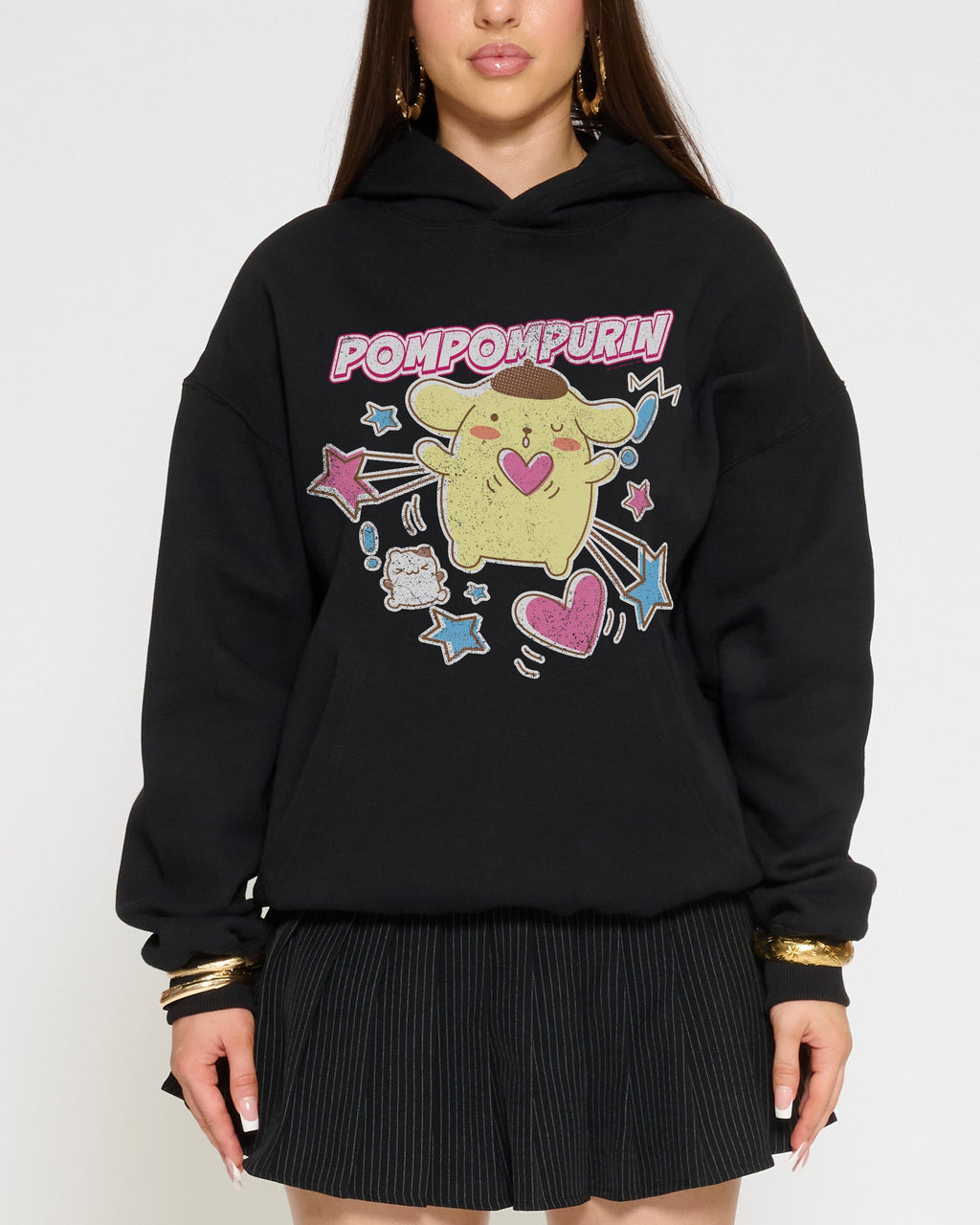 Pompompurin Hearts Hoodie