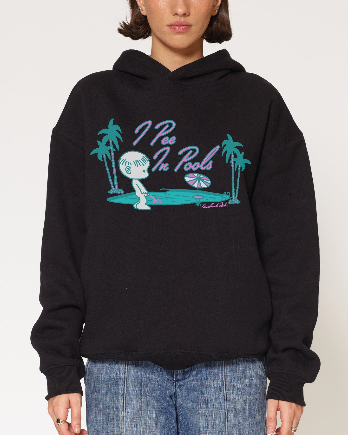 I Pee In Pools Hoodie
