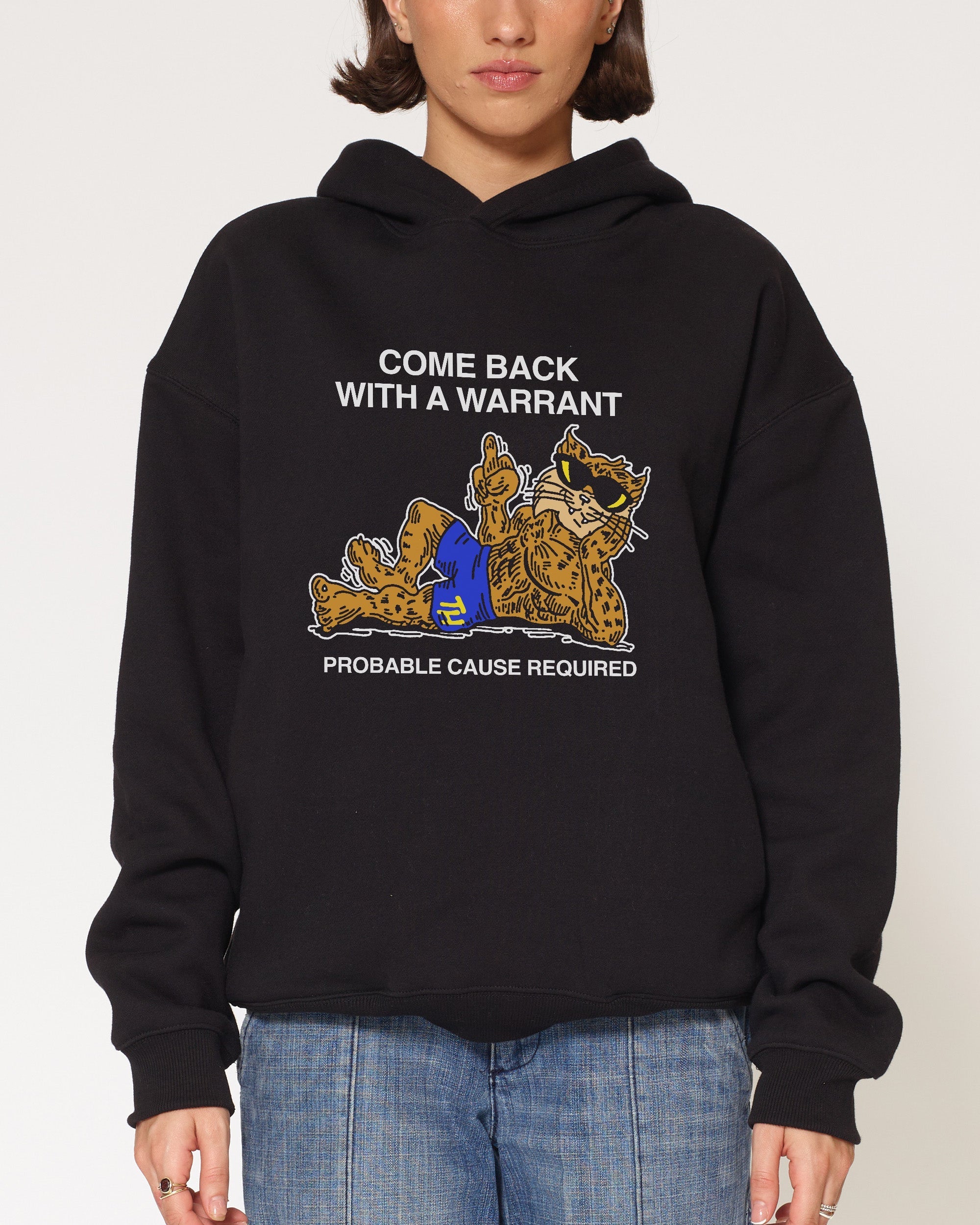 Come Back With A Warrant Hoodie