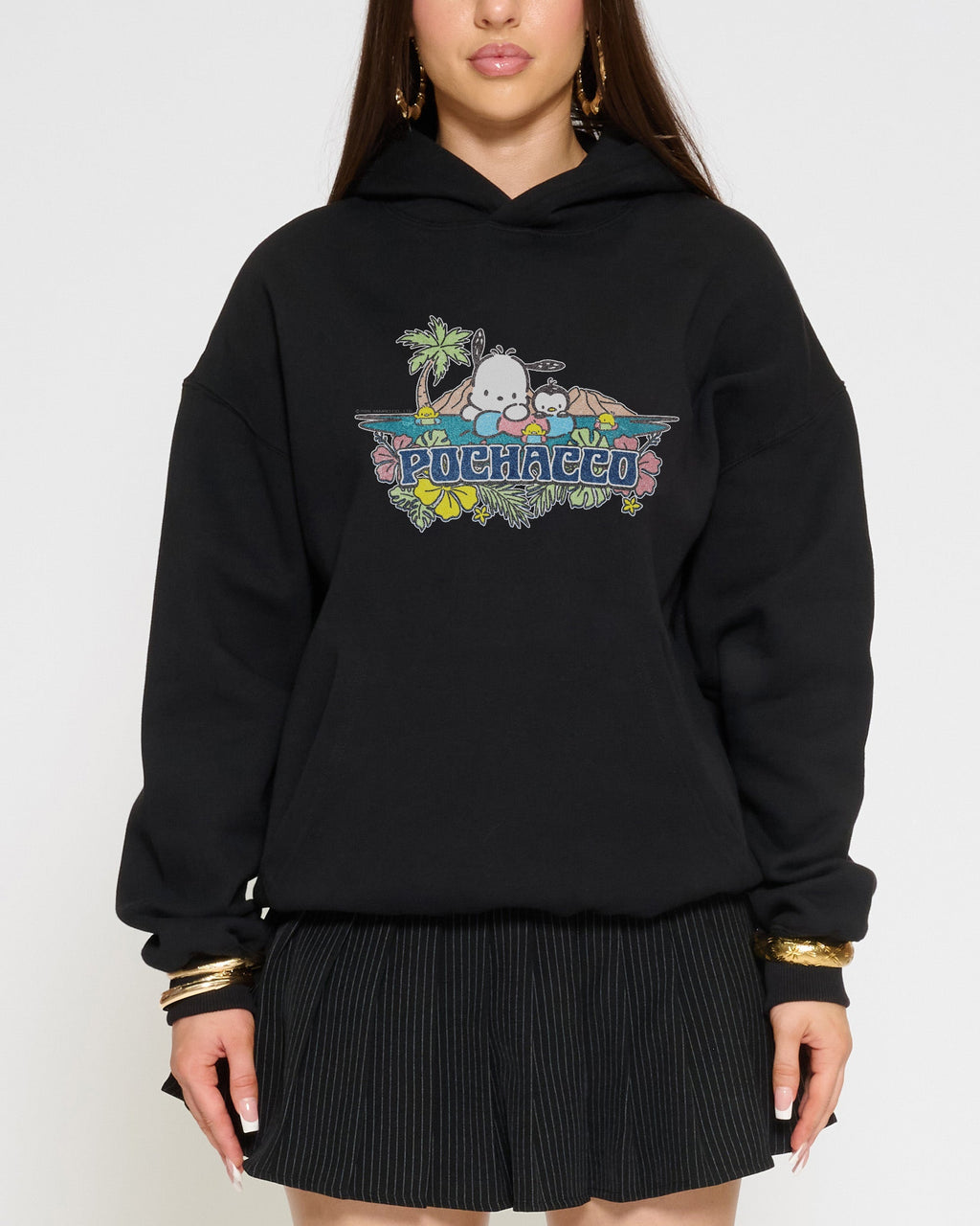 Pochacco Summer Friends Hoodie