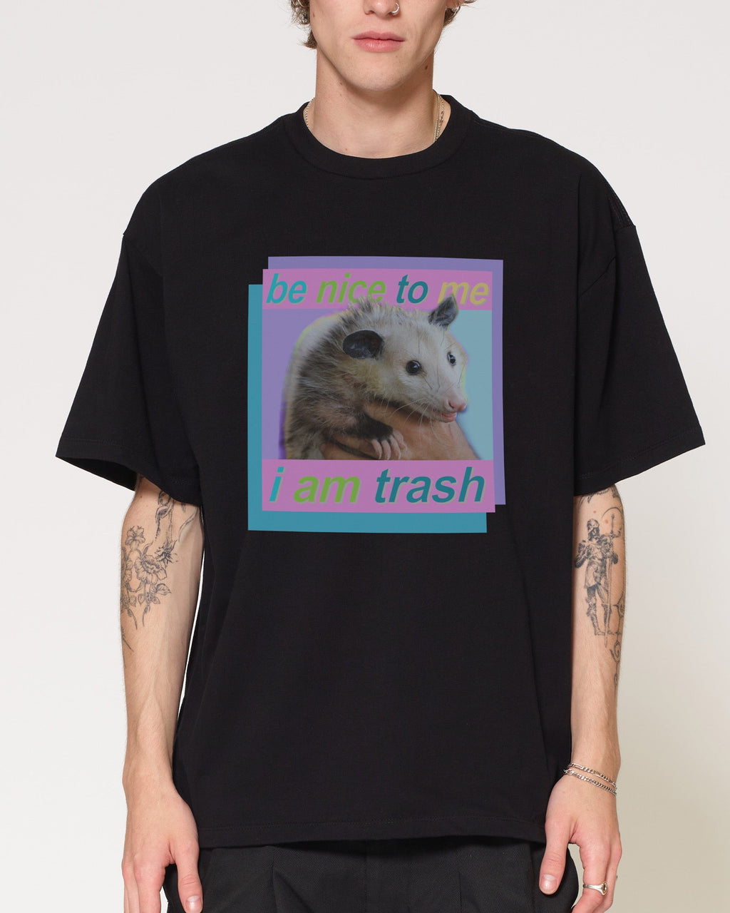 Be Nice to Me Oversized Tee