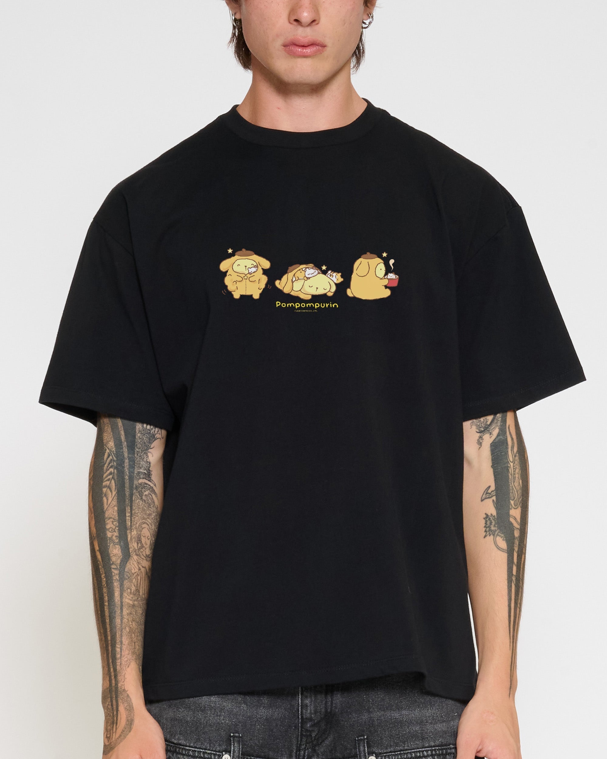 Pompompurin Nap Oversized Tee