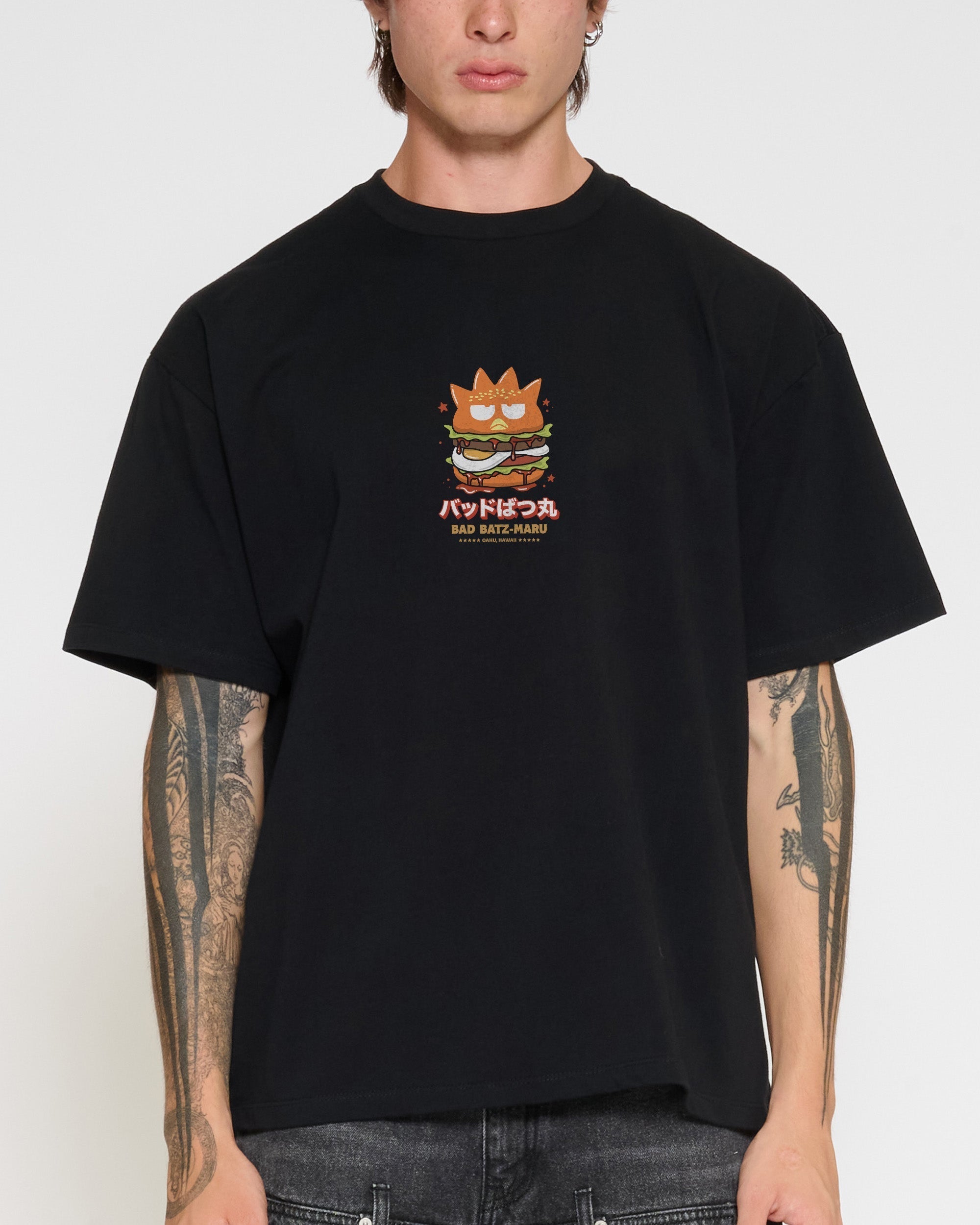 Bad Badtz-Maru Burger Oversized Tee