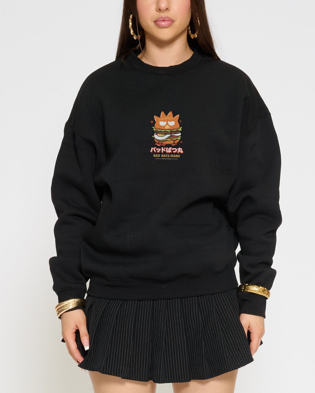 Bad Badtz-Maru Burger Sweatshirt