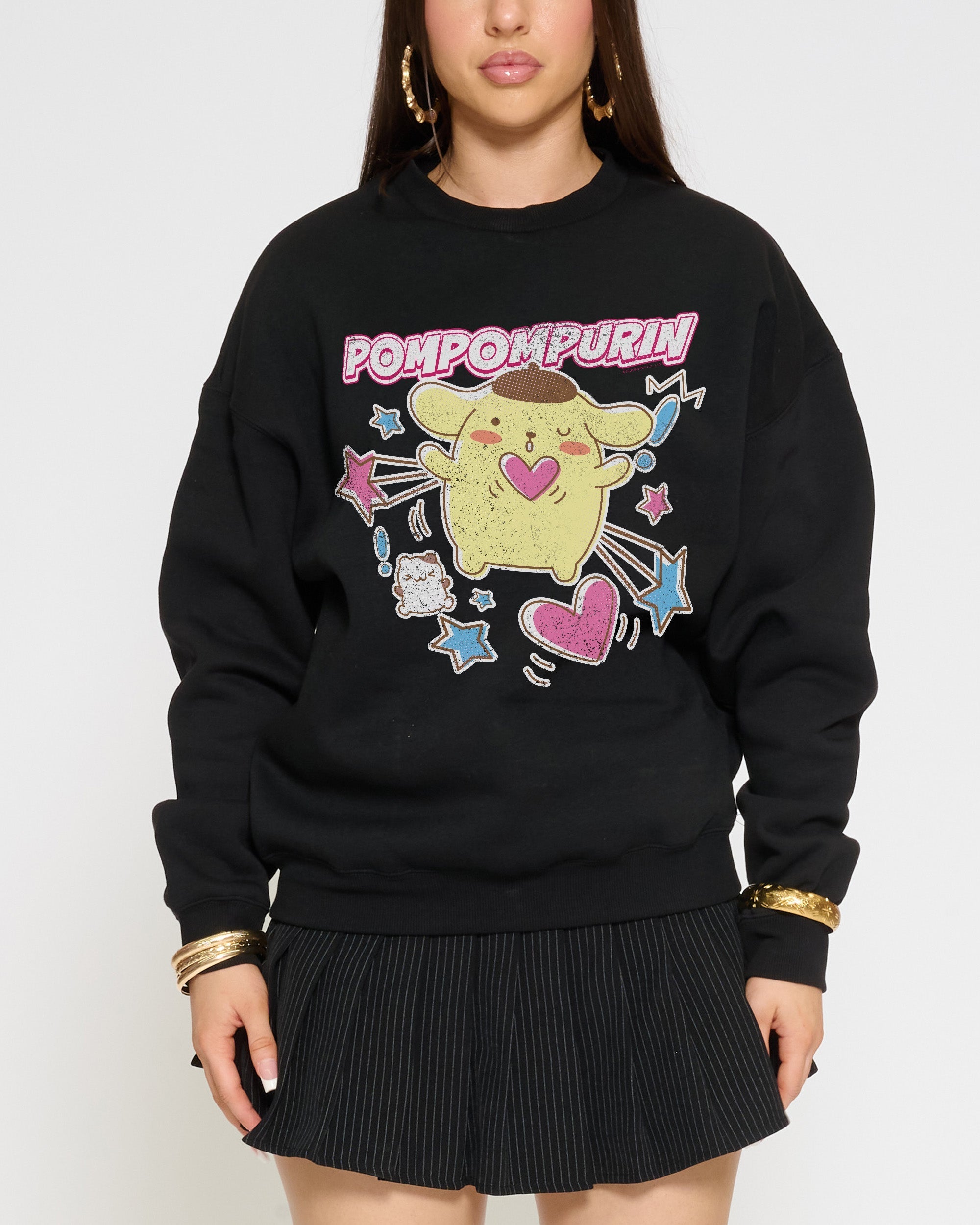 Pompompurin Hearts Sweatshirt