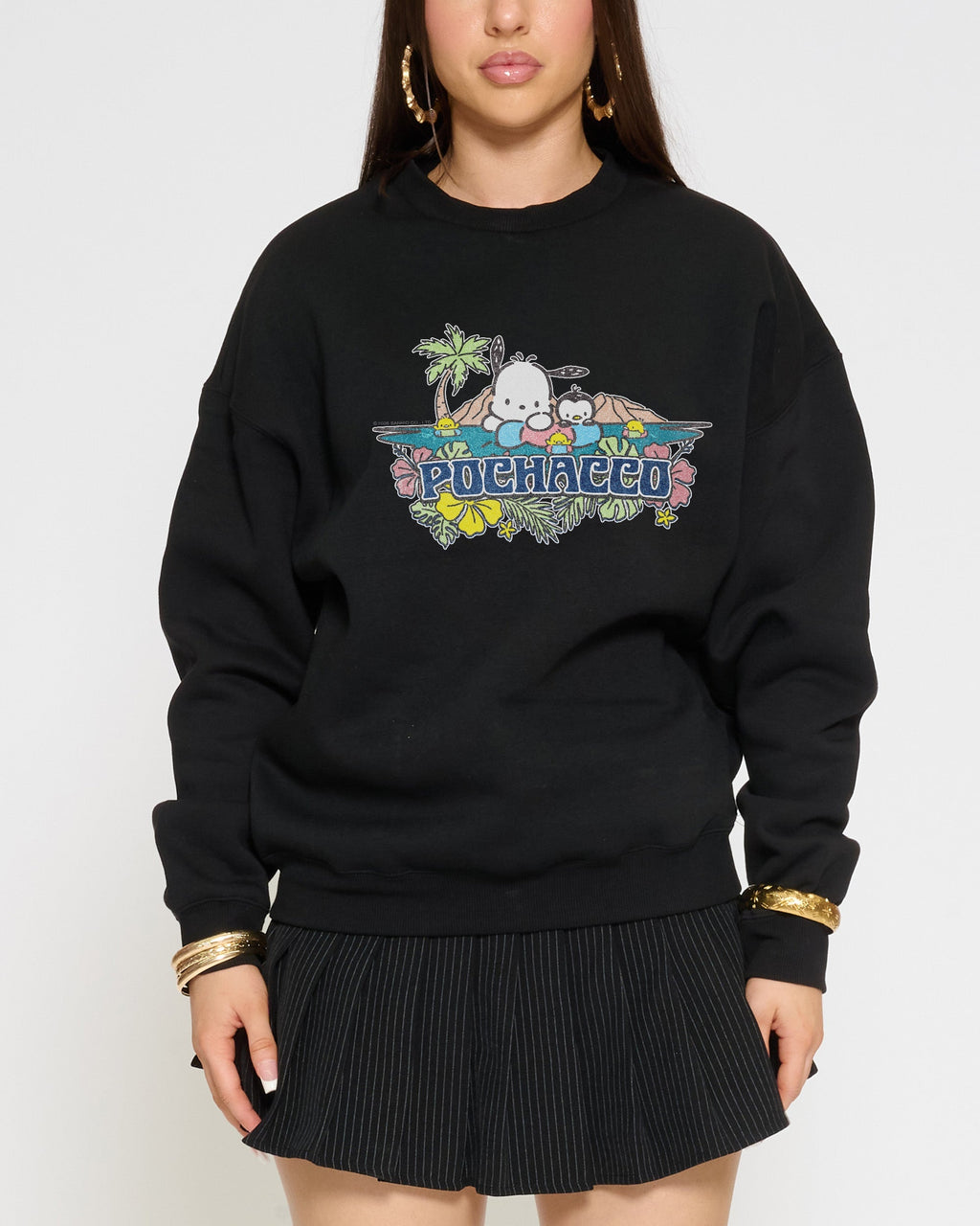 Pochacco Summer Friends Sweatshirt