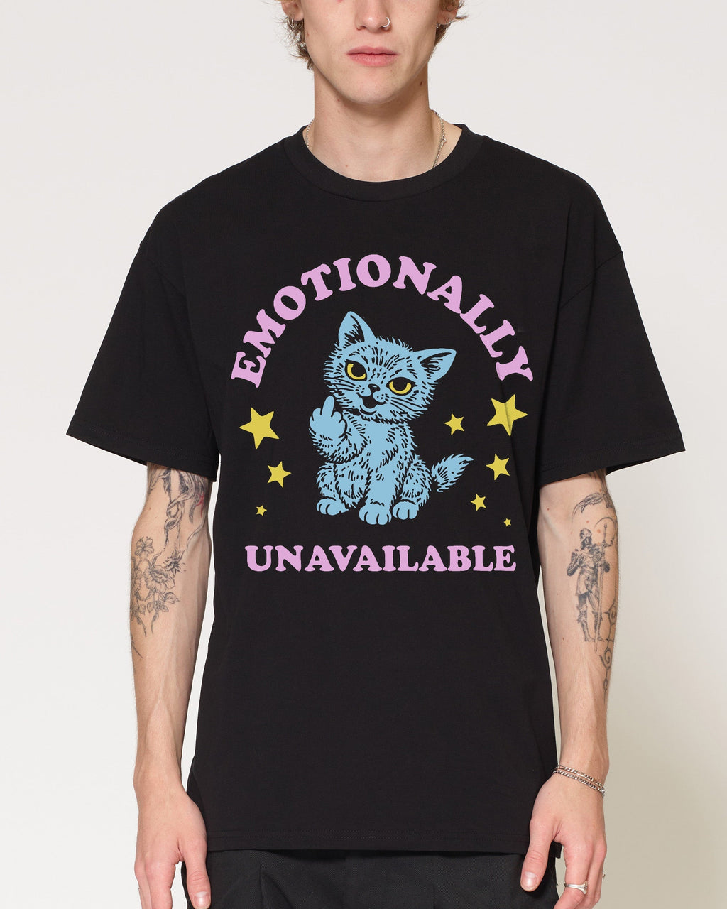 Emotionally Unavailable Cat T-Shirt