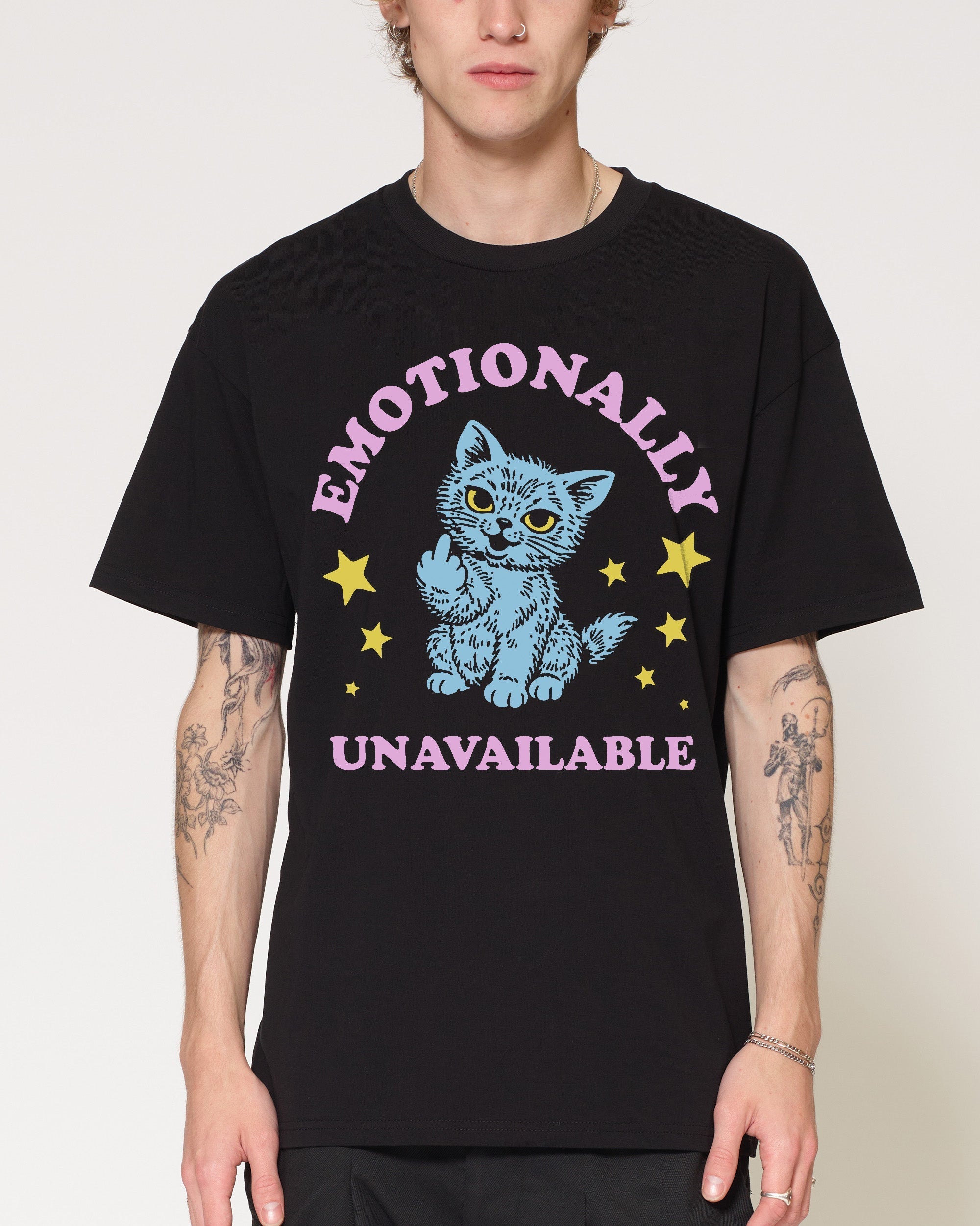 Emotionally Unavailable Cat T-Shirt