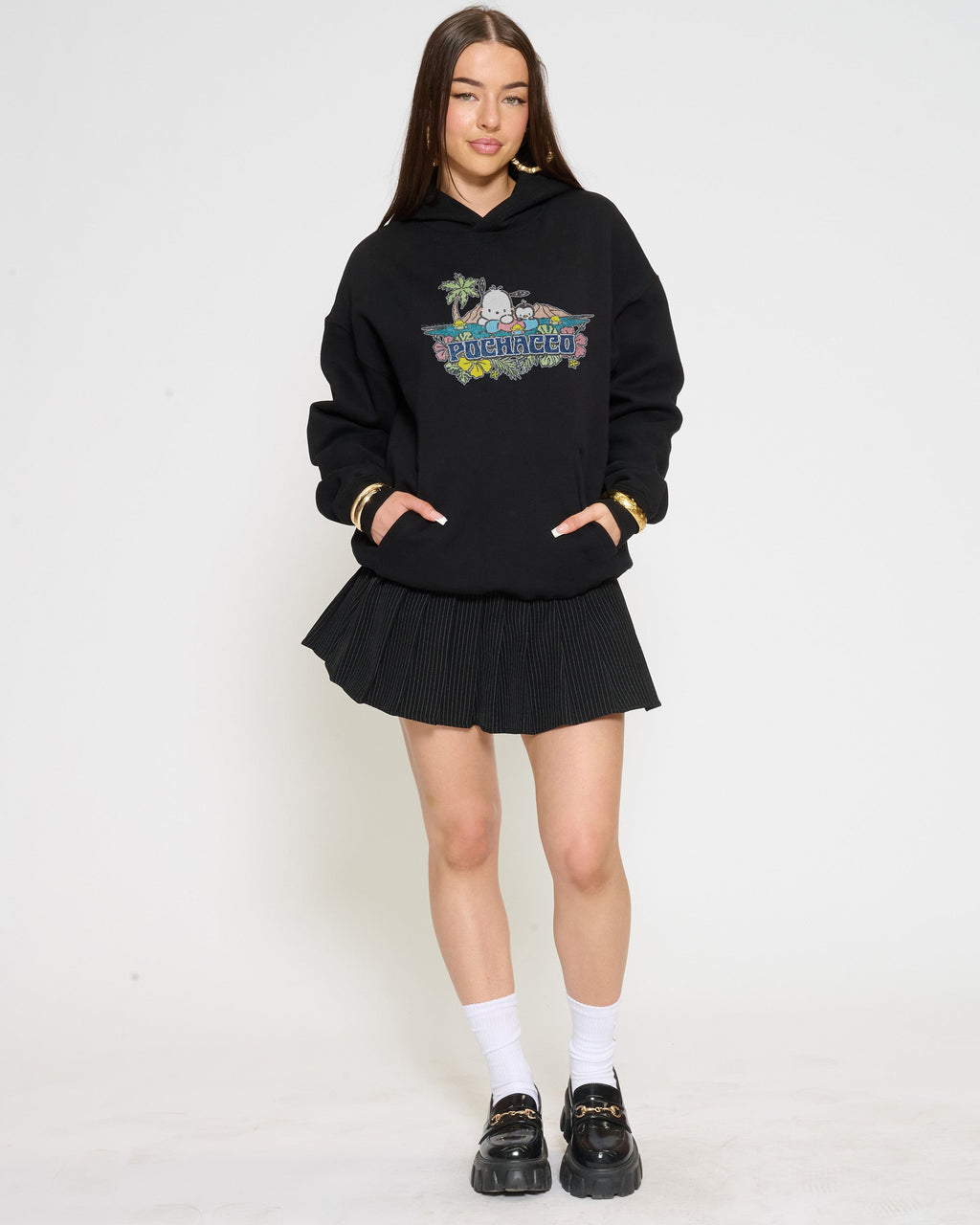 Pochacco Summer Friends Hoodie