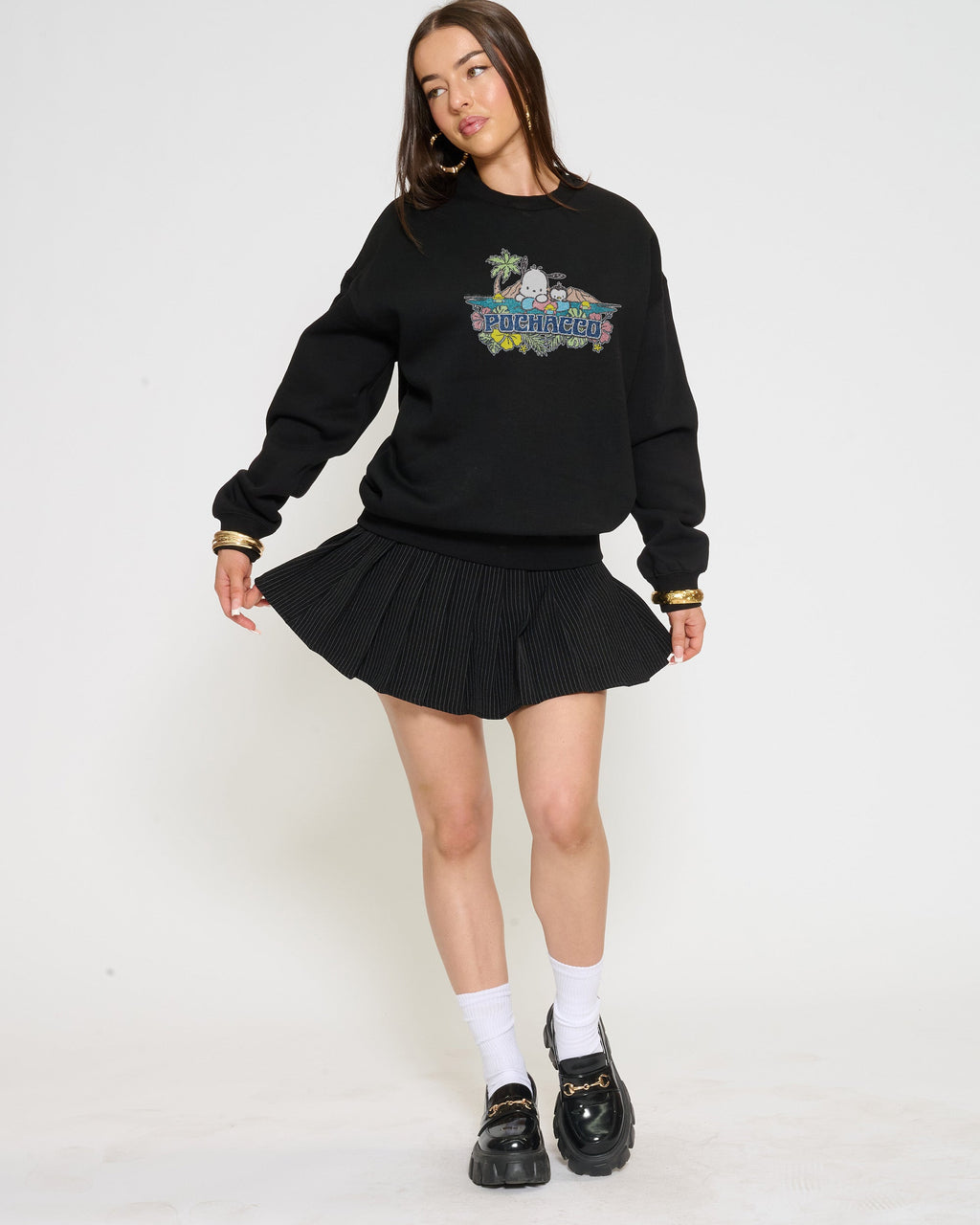 Pochacco Summer Friends Sweatshirt