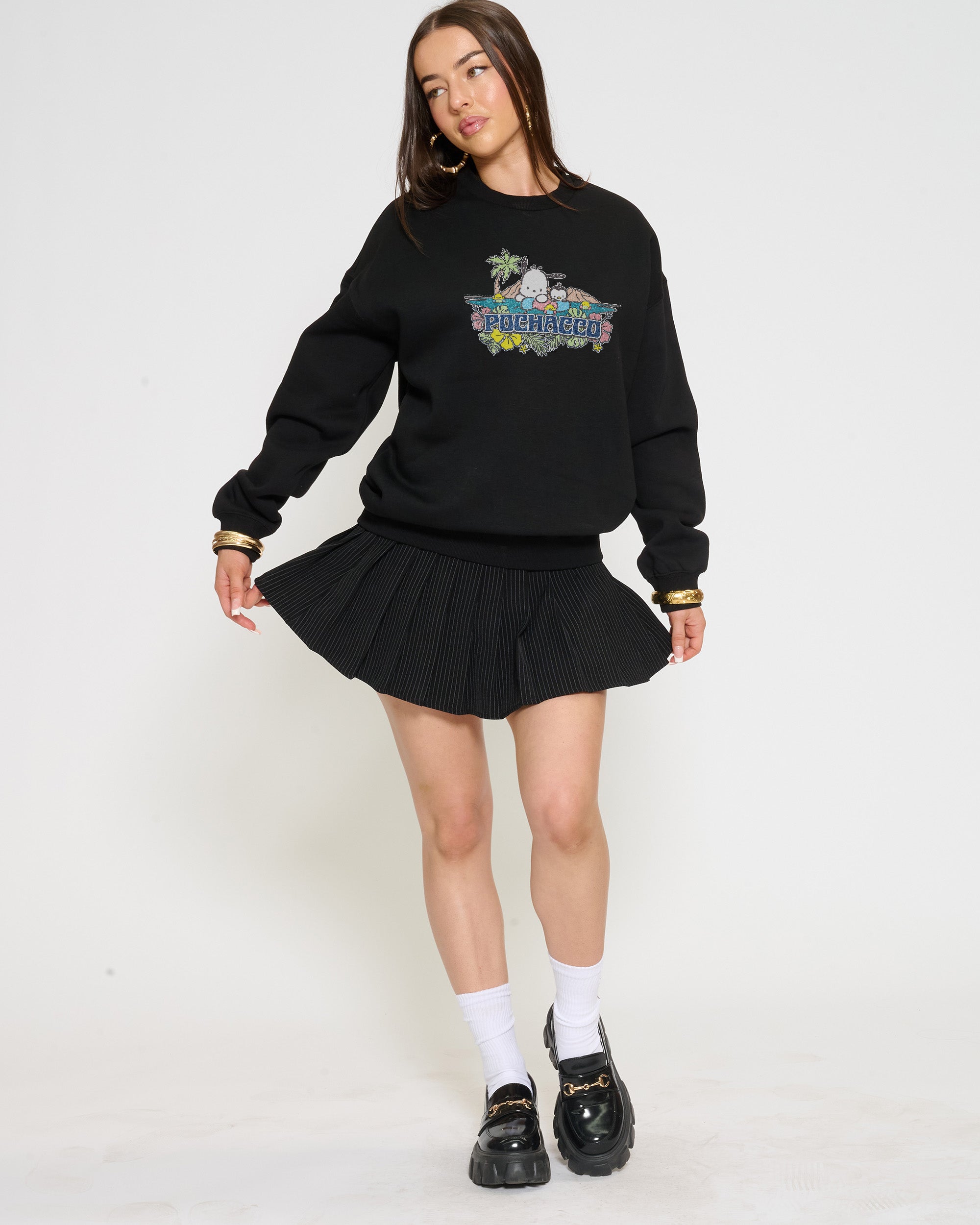 Pochacco Summer Friends Sweatshirt