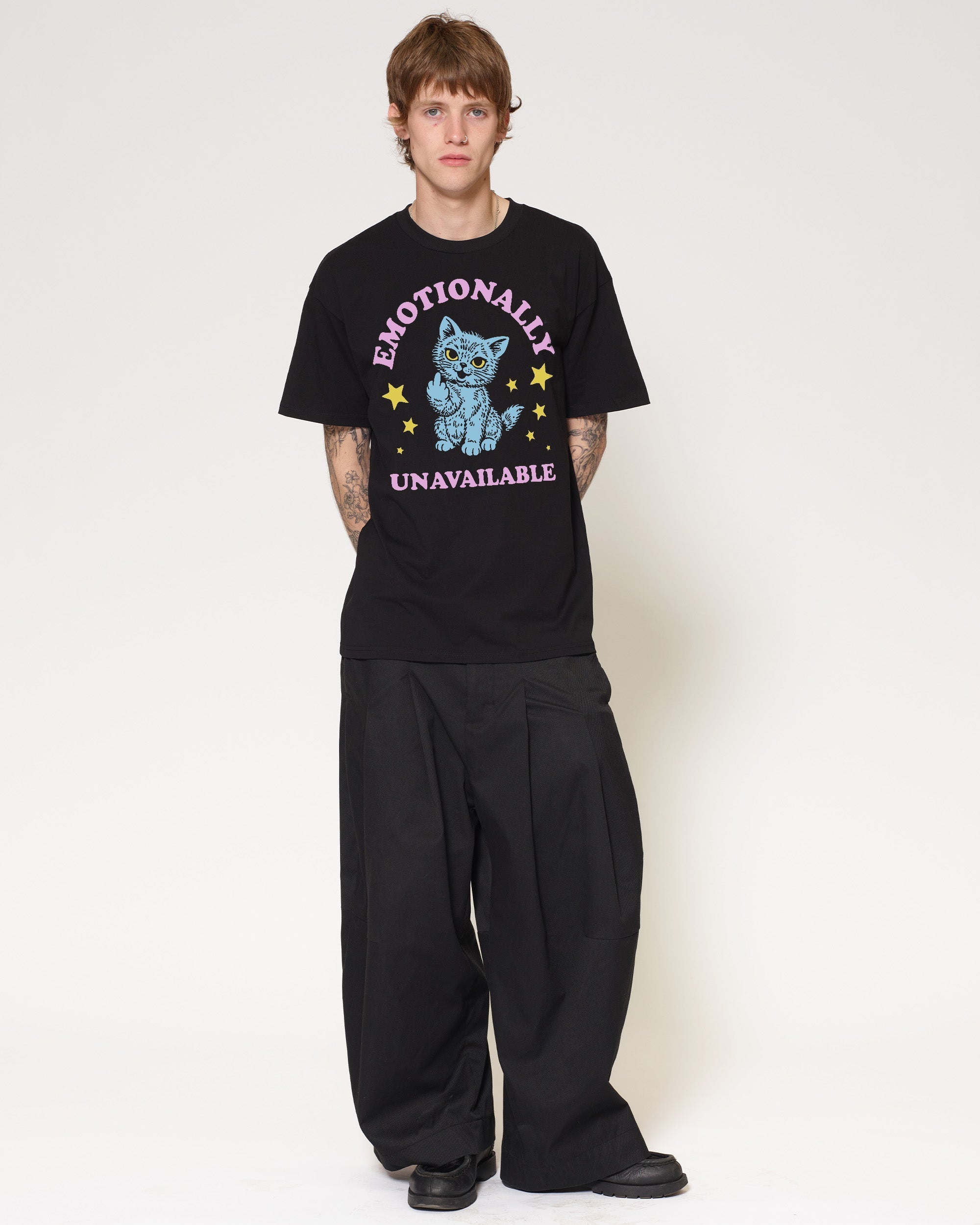 Emotionally Unavailable Cat T-Shirt