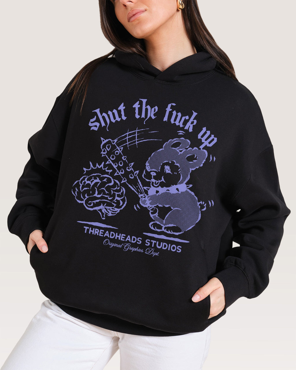 Shut the F Up Hoodie
