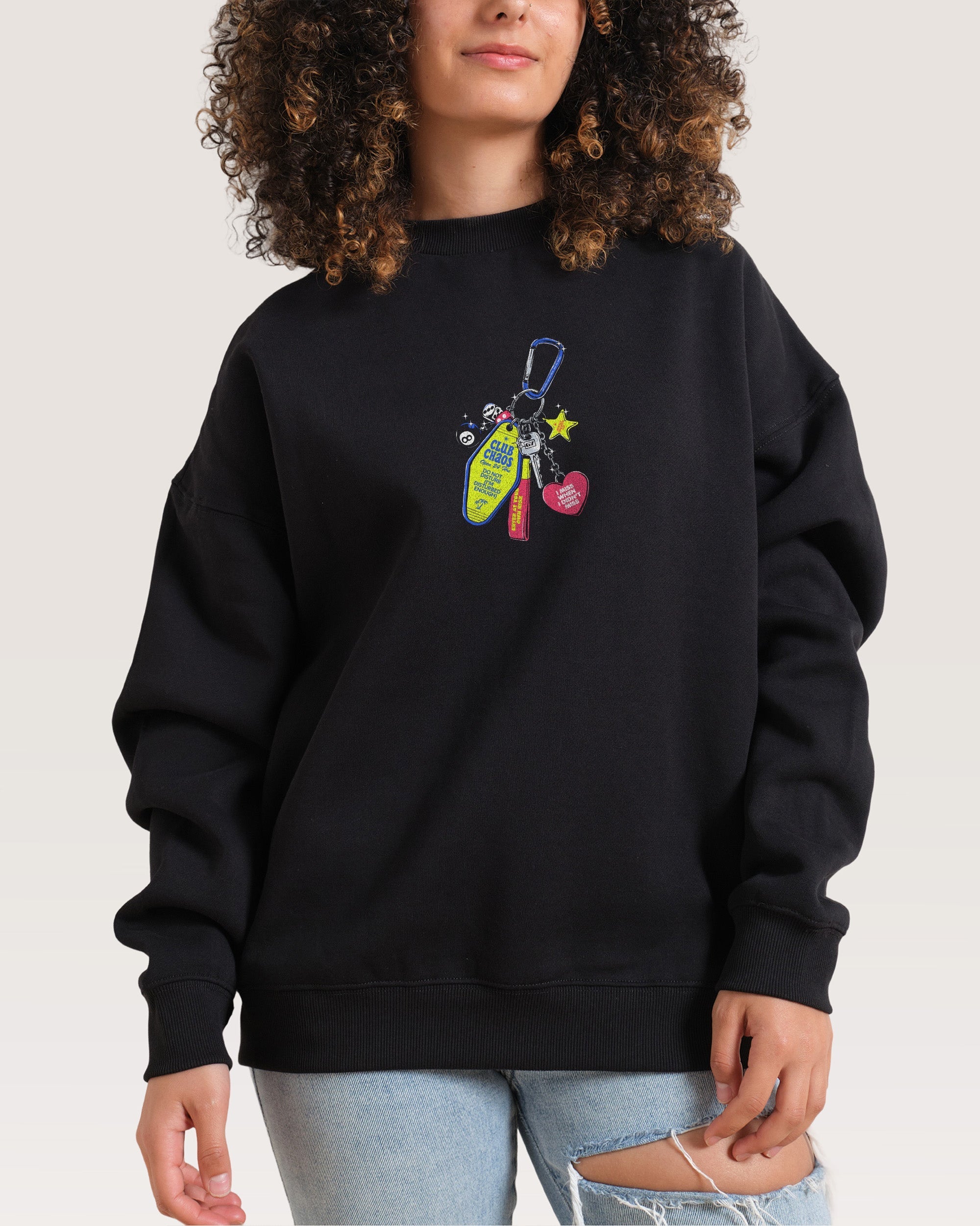 Club Chaos Key Chain Sweatshirt