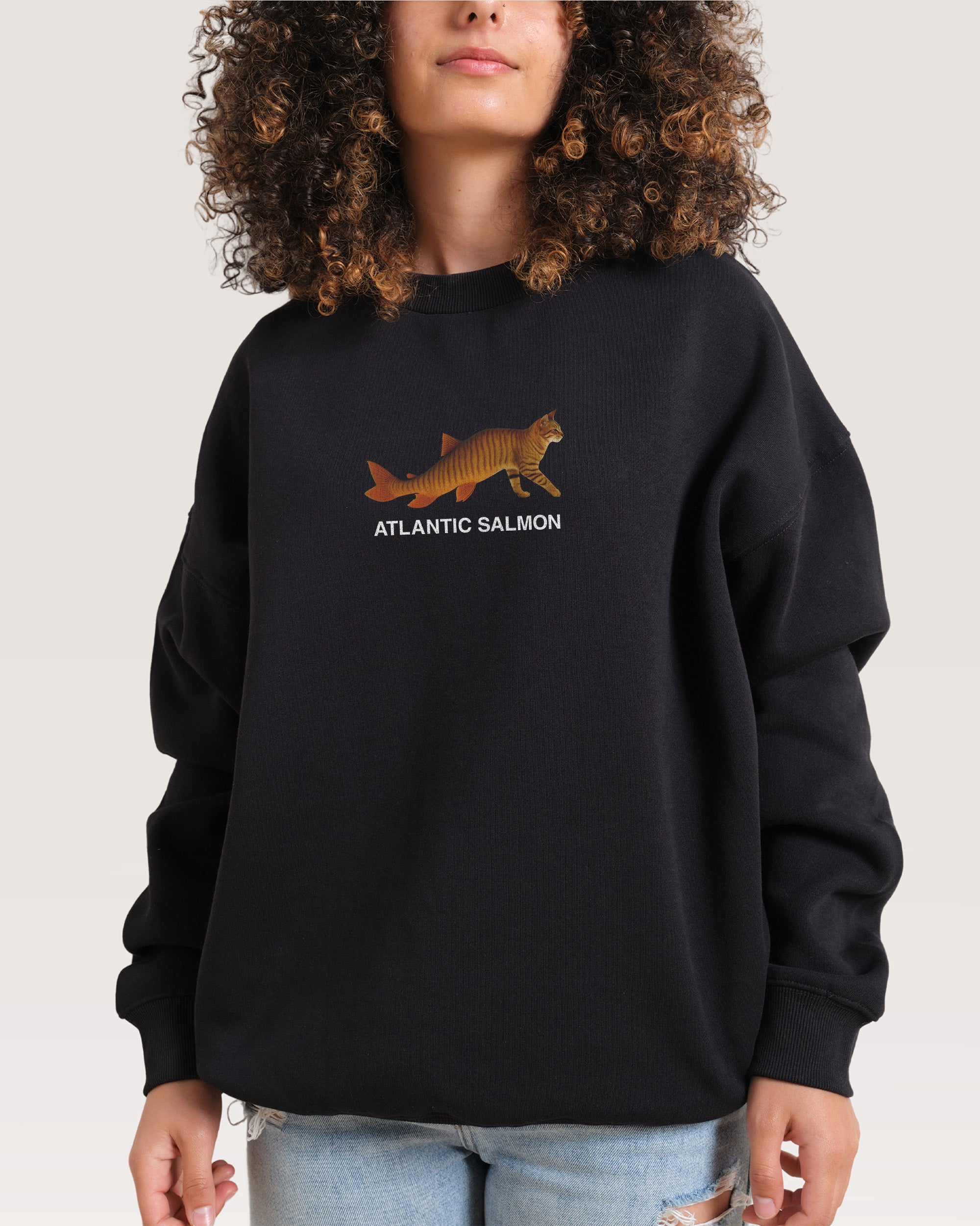 Ate Too Much Salmon Sweatshirt