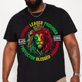 Black King Dad Lion Juneteenth Shirt Juneteenth 1865 Black Pride Father Him T-Shirts