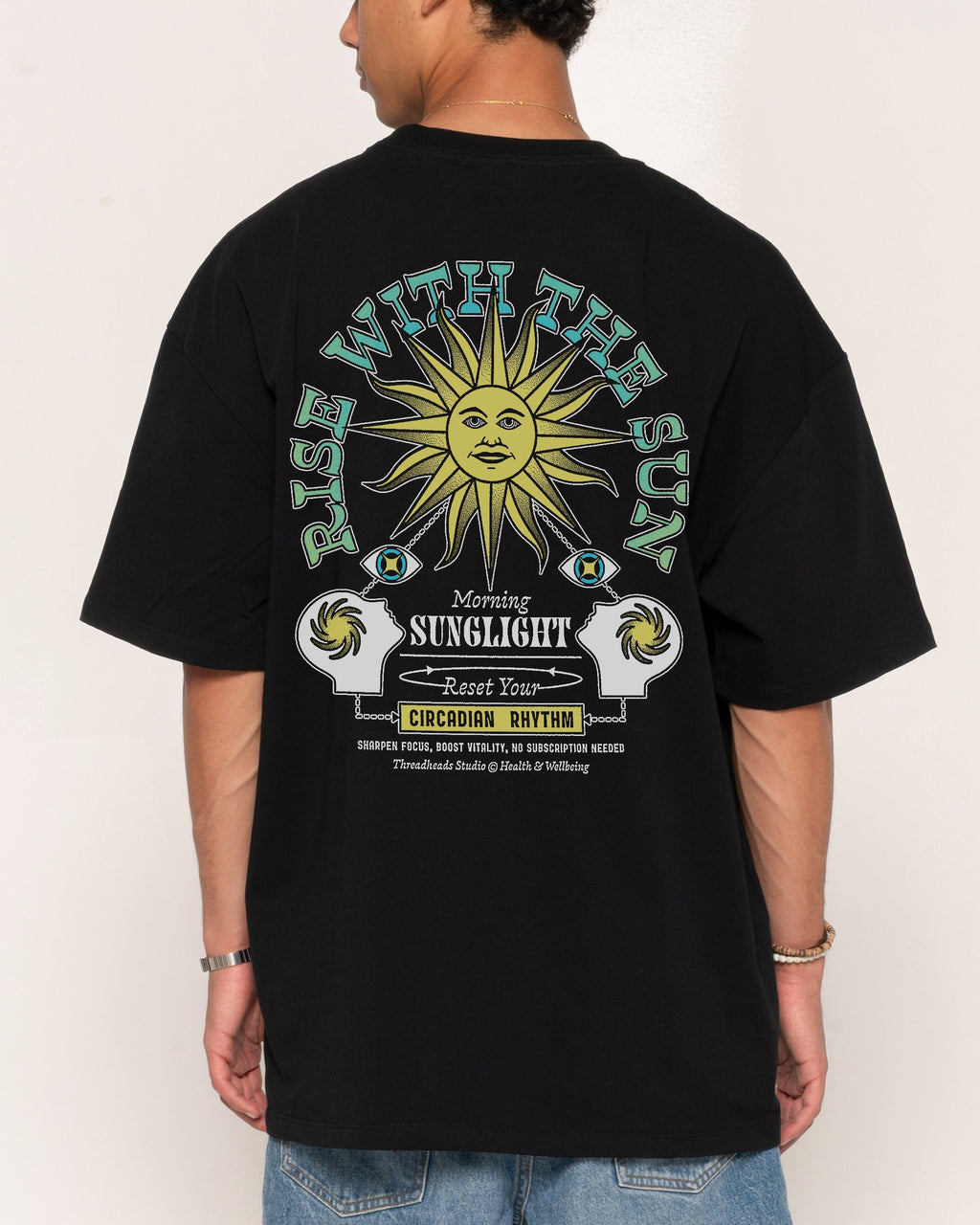 Rise With The Sun Oversized Tee