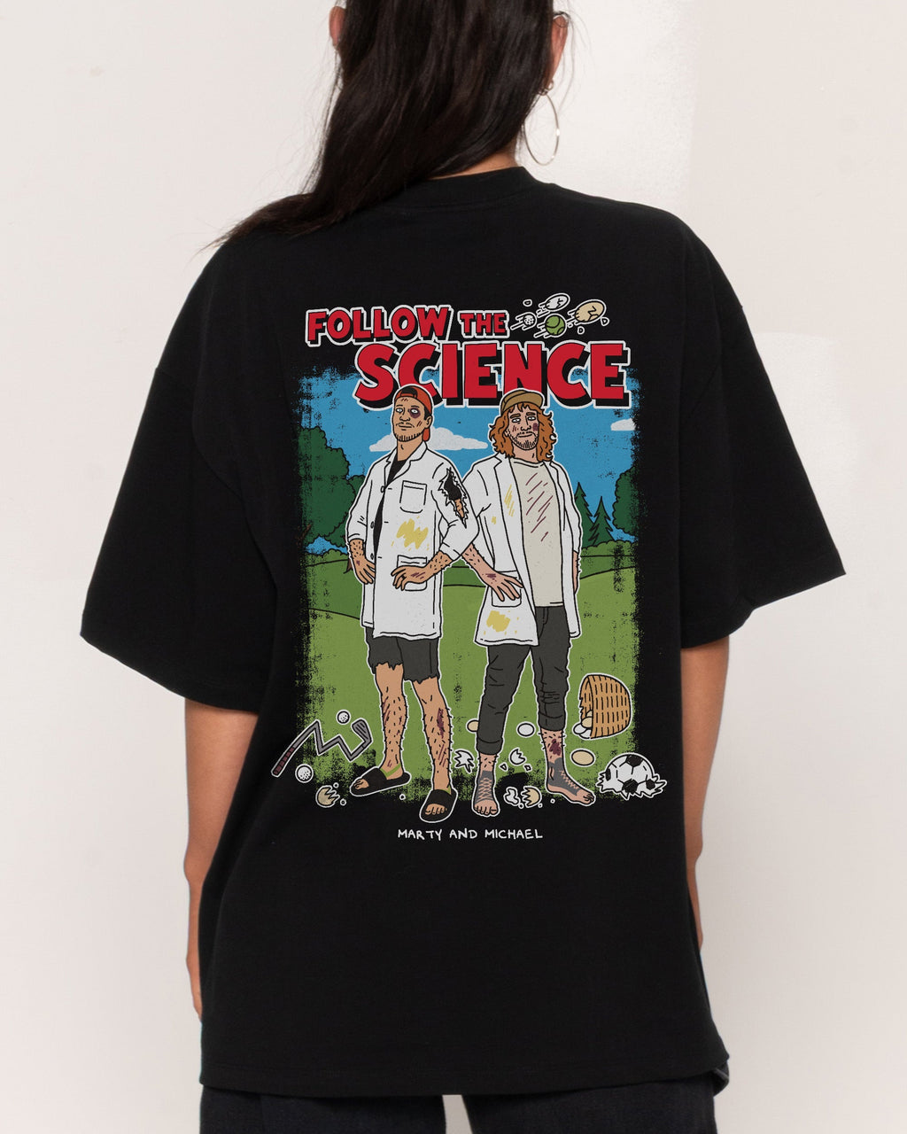 FTS (Follow the Science) Oversized Tee