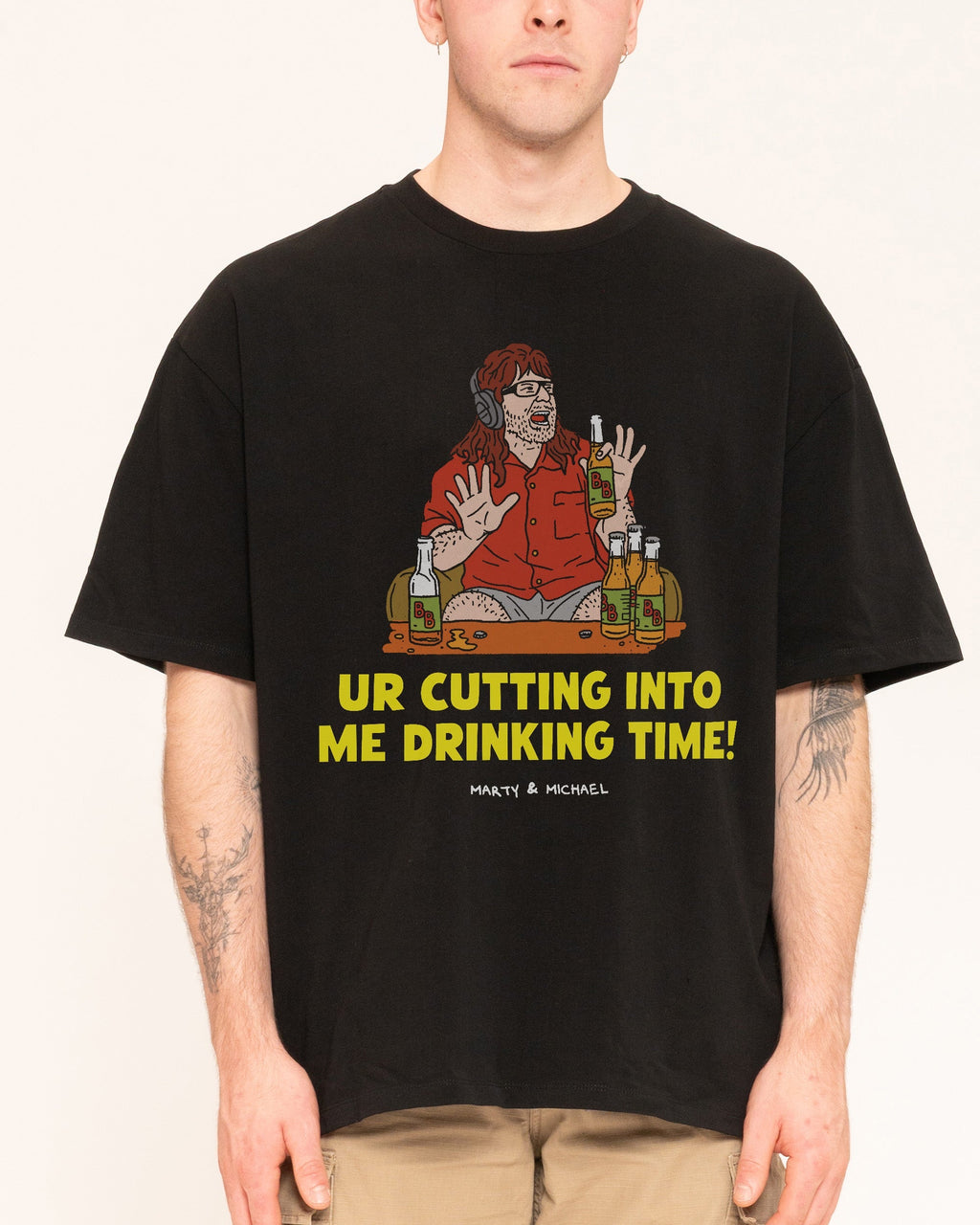 Drinking Time Oversized Tee