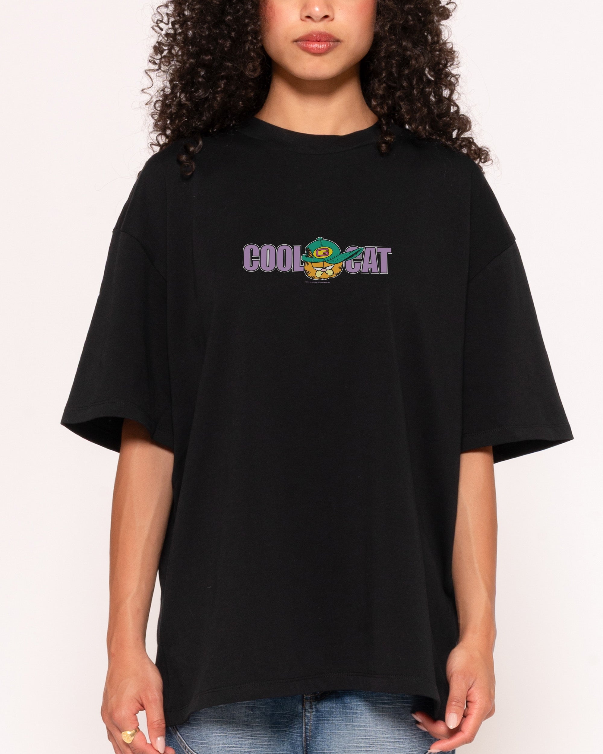 Cool Cat Oversized Tee