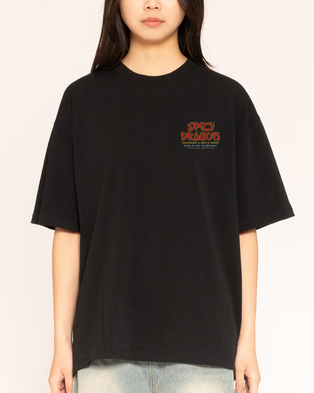 Spicy Dragon Oversized Tee