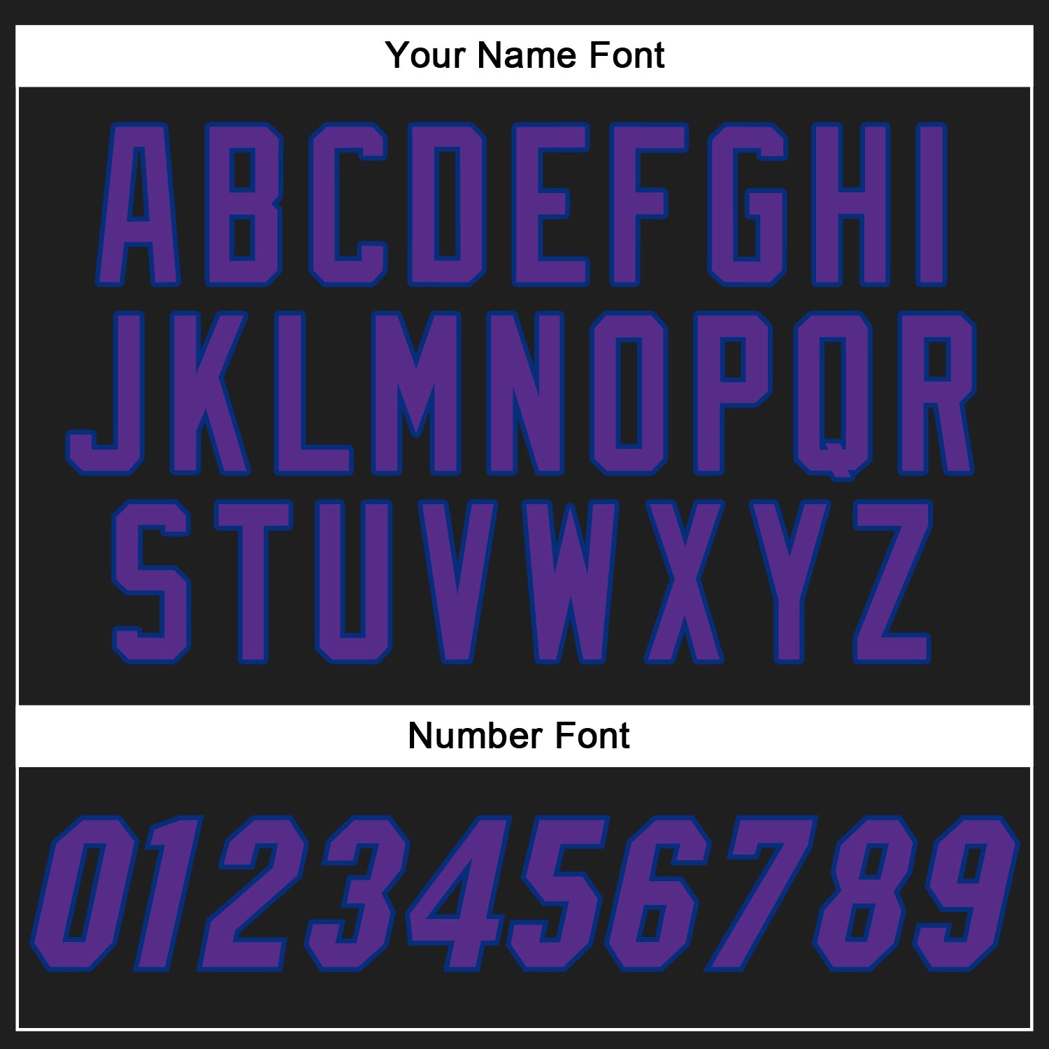 Custom Black Purple-Royal Authentic Baseball Jersey