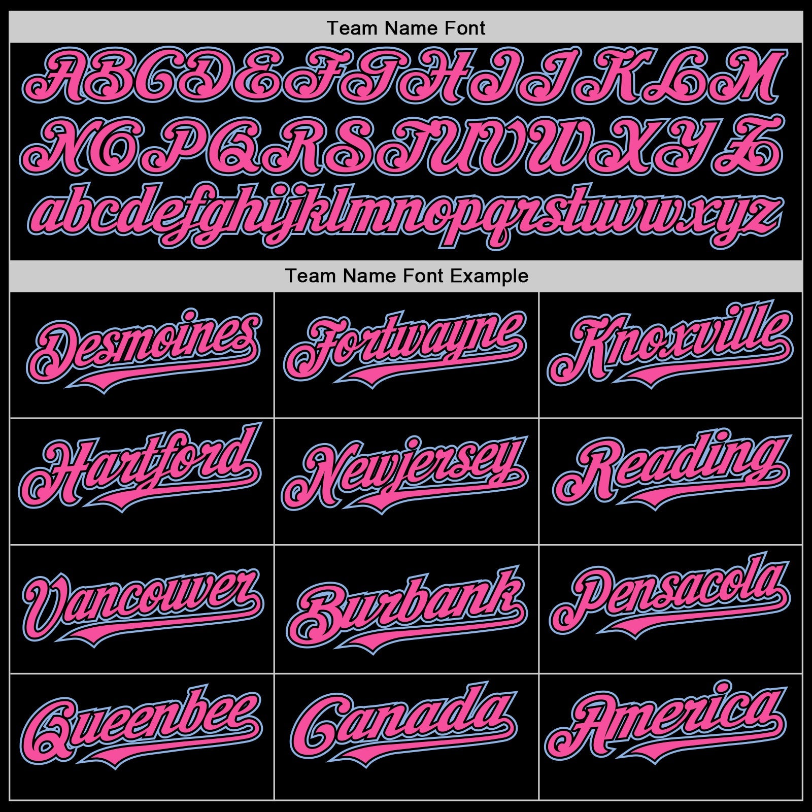 Custom Black Pink Pinstripe Light Blue Authentic Sleeveless Baseball Jersey