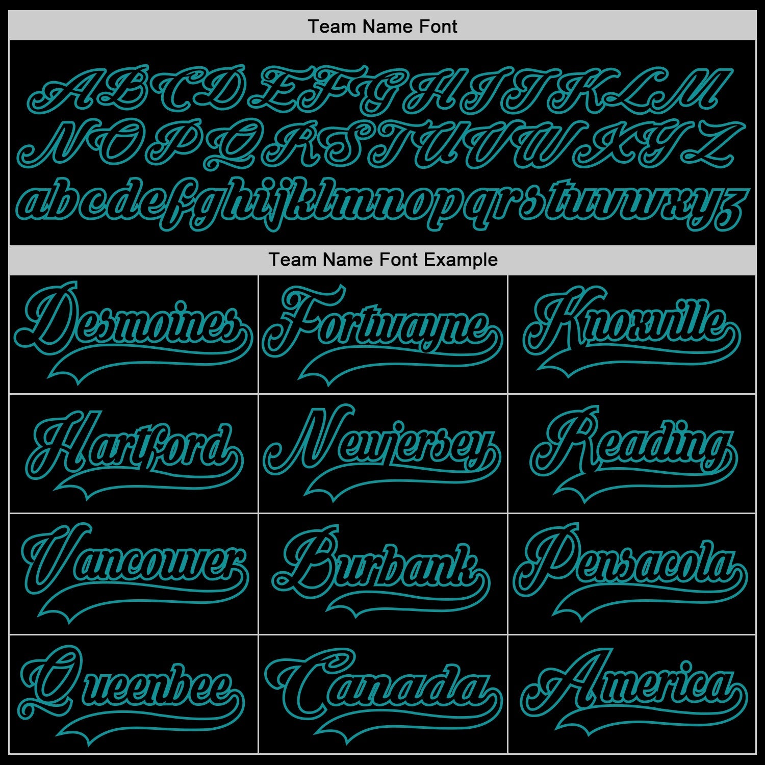 Custom Black Teal Hockey Lace Neck Jersey