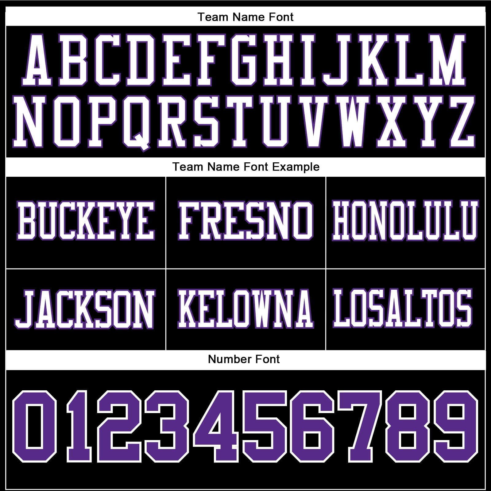 Custom Black Purple-White Authentic Football Jersey