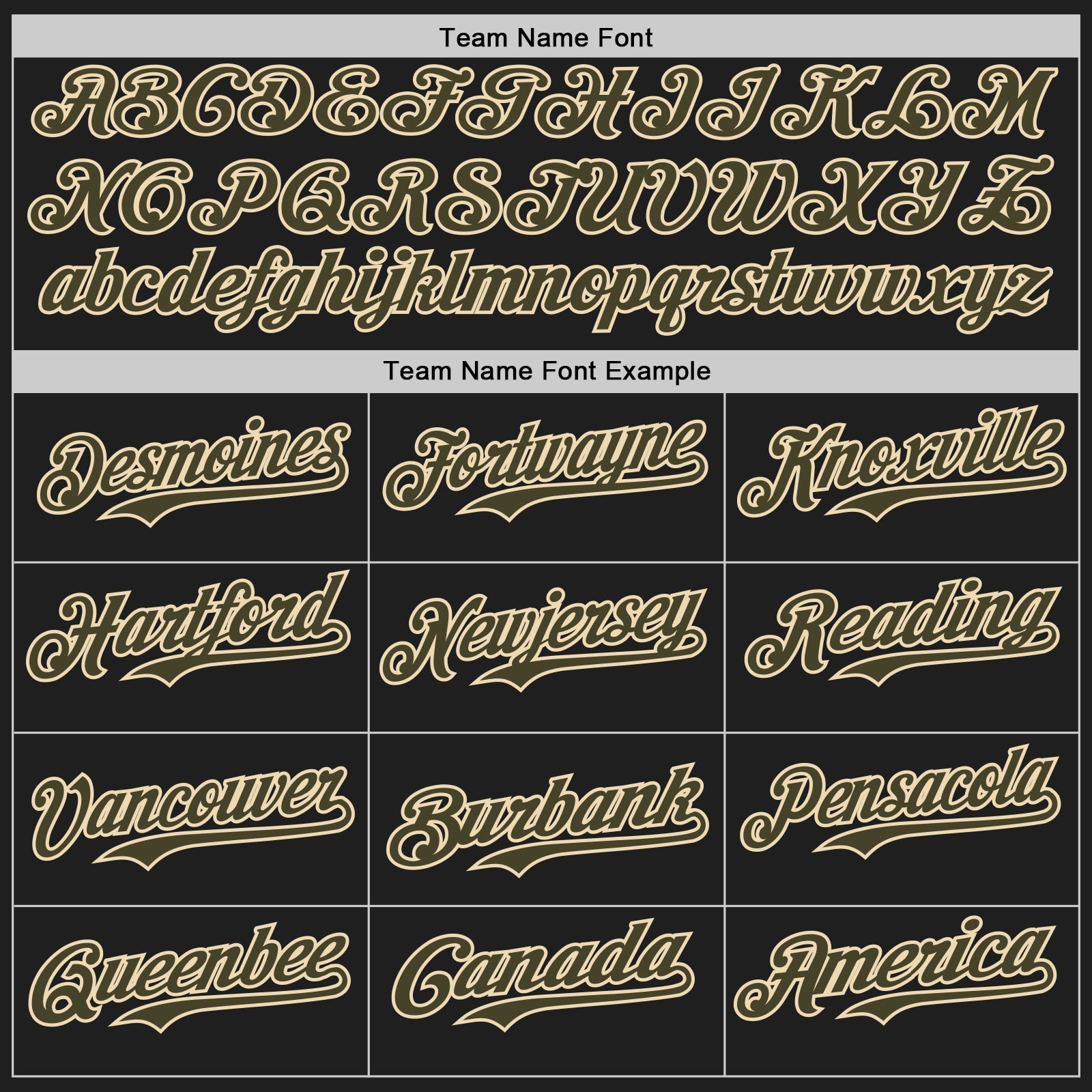 Custom Black Olive-Cream Authentic Baseball Jersey